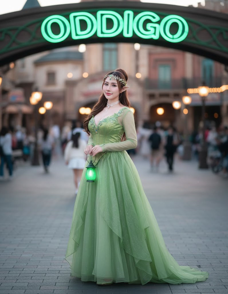 Keyla Manis x Oddigo Pamerkan Kostum Tinker Belle saat Liburan ke Tokyo DisneySea